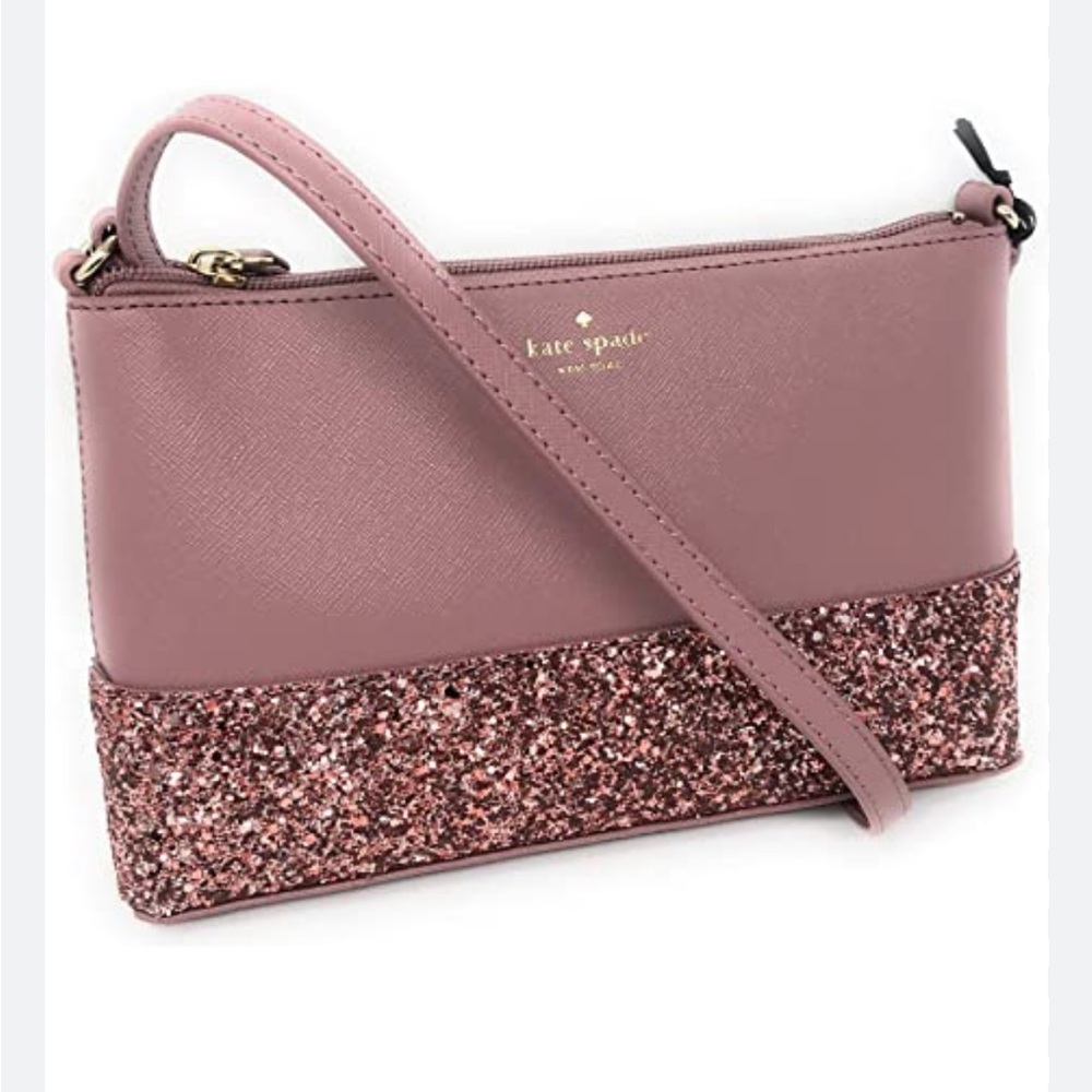 NWT Kate Spade ♠️ dusty peony Ramey purse